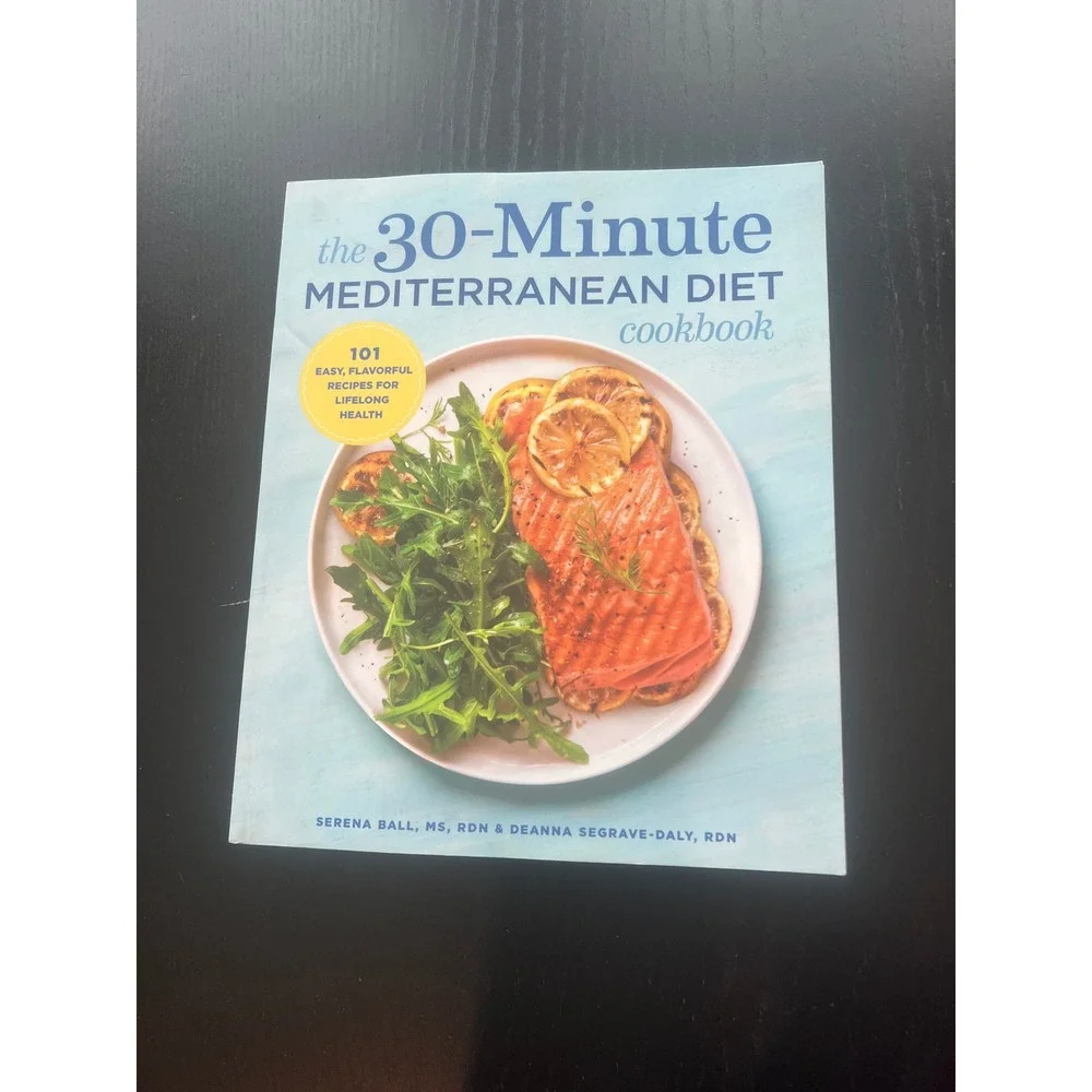 The 30-Minute Mediterranean Diet Cookbook 101 Recipes Serena Ball Softcover‎